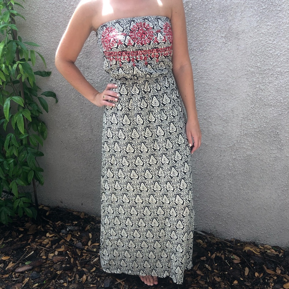 Boho maxi dress